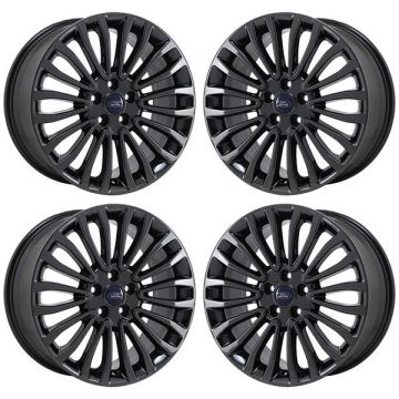 Ford Fusion Wheel Rim PVD Black Chrome 10121 Stock Factory OEM Replacement