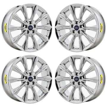 Ford Fusion Wheel Rim PVD Bright Chrome 10122 Stock Factory OEM Replacement