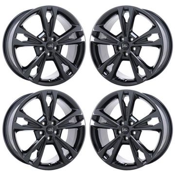 Ford Fusion Wheel Rim PVD Black Chrome 10124 Stock Factory OEM Replacement