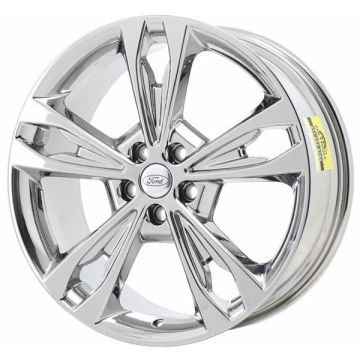 FORD FUSION wheel rim PVD BRIGHT CHROME 10124 stock factory oem replacement