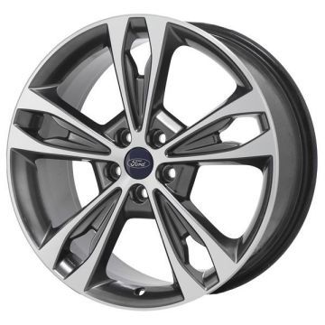 Ford Fusion Wheel Rim Machined Grey 10124 Stock Factory OEM Replacement