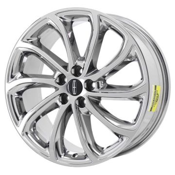 Lincoln MKZ Wheel Rim PVD Bright Chrome 10128 Stock Factory OEM Replacement