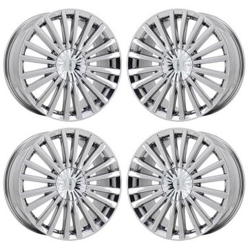 Lincoln MKZ Wheel Rim PVD Bright Chrome 10131 Stock Factory OEM Replacement