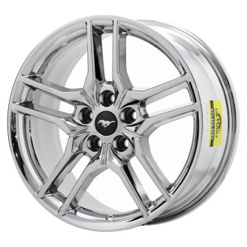 Ford Mustang Wheel Rim PVD Bright Chrome 10157 Stock Factory OEM Replacement