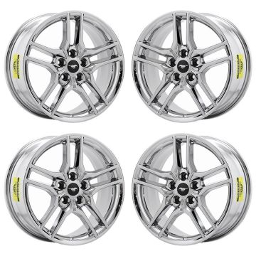 Ford Mustang Wheel Rim PVD Bright Chrome 10157 Stock Factory OEM Replacement