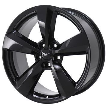 Ford Mustang Wheel Rim Gloss Black 10158 Stock Factory OEM Replacement