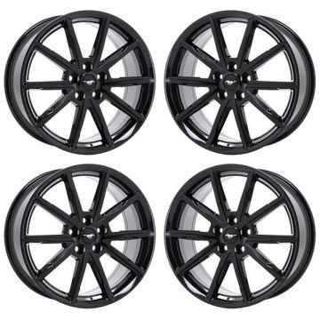 Ford Mustang Exchange Wheels Set of 4-Exchange Rims Set of 4 Gloss Black 10160