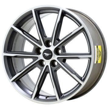 Ford Mustang Wheel Rim Machined Grey 10160 Stock Factory OEM Replacement
