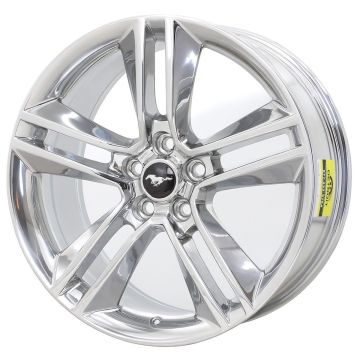 Ford Mustang Wheel Rim PVD Bright Chrome 10161 Stock Factory OEM Replacement
