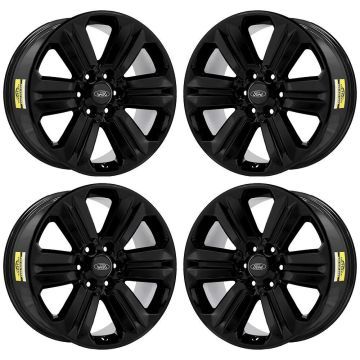 Ford F-150 Exchange Wheels Set of 4-Exchange Rims Set of 4 Satin Black 10171
