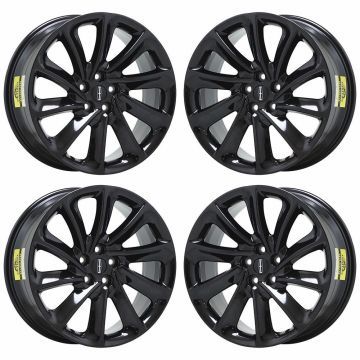 Lincoln Aviator Exchange Wheels Set of 4-Exchange Rims Set of 4 Gloss Black 10188