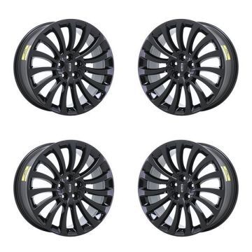 Lincoln Aviator Exchange Wheels Set of 4-Exchange Rims Set of 4 Gloss Black 10189