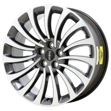 Lincoln Aviator Wheel Rim Machined Grey 10189 Stock Factory OEM Replacement