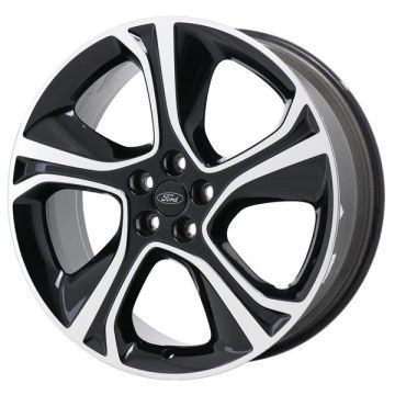 Ford Edge Wheel Rim Machined Black 10196 Stock Factory OEM Replacement