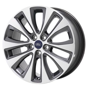 Ford Fusion Wheel Rim Machined Grey 10206 Stock Factory OEM Replacement