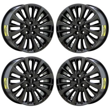 Lincoln Nautilus Wheel Rim PVD Black Chrome 10215 Stock Factory OEM Replacement