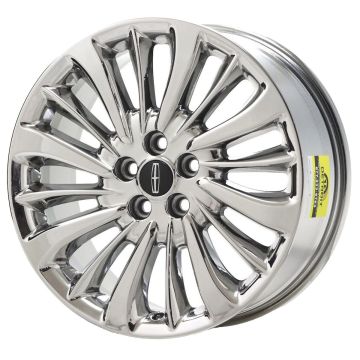 Lincoln Nautilus Wheel Rim PVD Black Chrome 10215 Stock Factory OEM Replacement