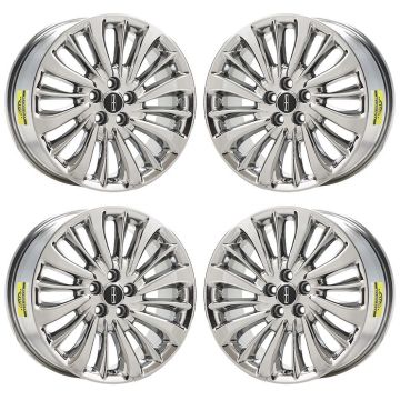 Lincoln Nautilus Wheel Rim PVD Black Chrome 10215 Stock Factory OEM Replacement