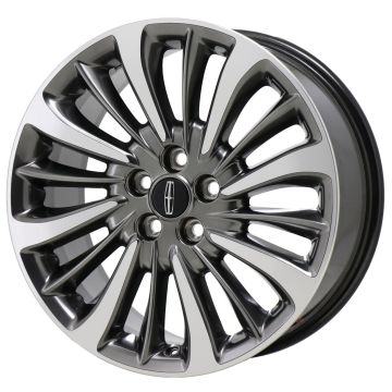 Lincoln Nautilus Wheel Rim Machined Hyper Grey 10215 Stock Factory OEM Replacement