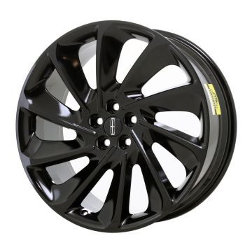 Lincoln Nautilus Wheel Rim Gloss Black 10218 Stock Factory OEM Replacement