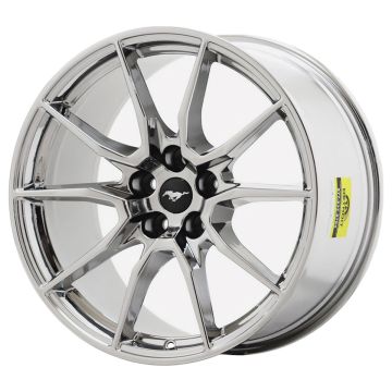 Ford Mustang Shelby Wheel Rim PVD Bright Chrome 10223 (F) Stock Factory OEM Replacement