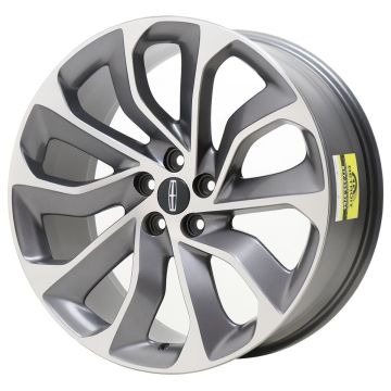 Lincoln Aviator Wheel Rim Machined Grey 10239 Stock Factory OEM Replacement