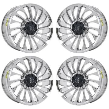 Lincoln Aviator Wheel Rim PVD Bright Chrome 10241 Stock Factory OEM Replacement