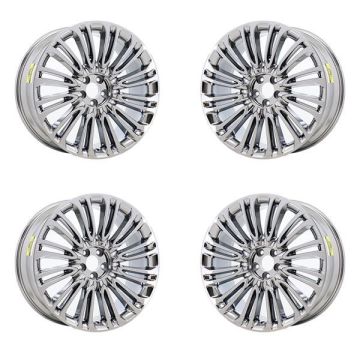 Lincoln Aviator Wheel Rim PVD Bright Chrome 10242 Stock Factory OEM Replacement