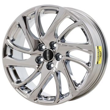 Lincoln Corsair Wheel Rim PVD Bright Chrome 10247 Stock Factory OEM Replacement