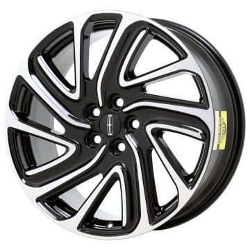 Lincoln MKZ Wheel Rim Machined Black 10252 Stock Factory OEM Replacement