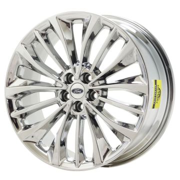 Ford Edge Wheel Rim PVD Bright Chrome 10255 Stock Factory OEM Replacement