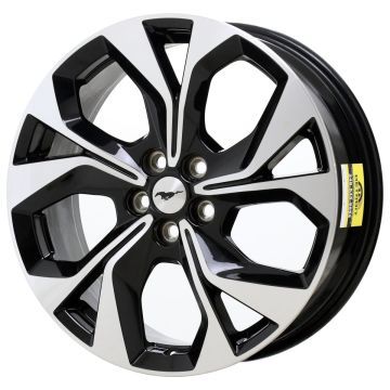 Ford Mustang Mach-e Wheel Rim Machined Black 10337 Stock Factory OEM Replacement