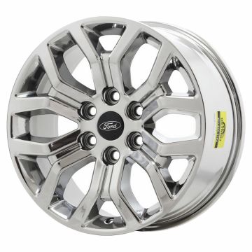 Ford F-150 Wheel Rim PVD Bright Chrome 10342 Stock Factory OEM Replacement