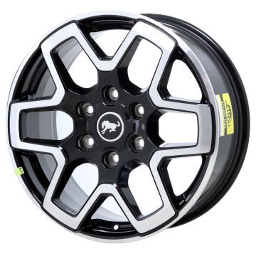 Ford Bronco Wheel Rim Machined Black 10389 Stock Factory OEM Replacement