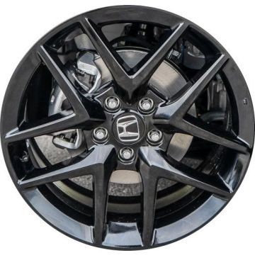 Honda Civic Wheel Rim Gloss Black 10393 Stock Factory OEM Replacement