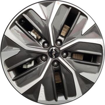 Kia EV6 Wheel Rim Machined Grey 10445 Stock Factory OEM Replacement