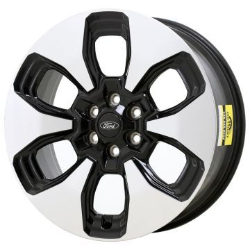 Ford F-150 Lightning Wheel Rim Machined Black 10472 Stock Factory OEM Replacement