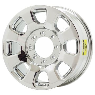 Ford F-250 Wheel Rim PVD Bright Chrome 10481 Stock Factory OEM Replacement