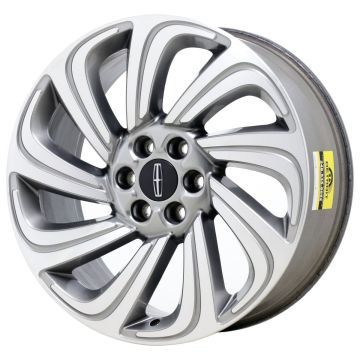 Lincoln Navigator Wheel Rim Machined Grey 10497 Stock Factory OEM Replacement