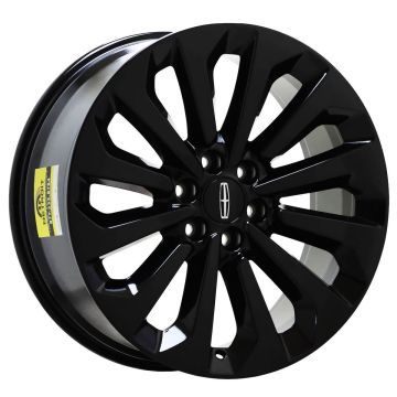 Lincoln Navigator Wheel Rim Machined Black 10498 Stock Factory OEM Replacement