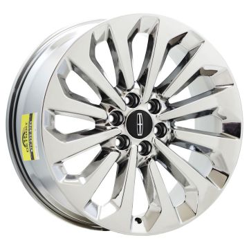 Lincoln Navigator Wheel Rim PVD Bright Chrome 10498 Stock Factory OEM Replacement