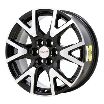 GMC Acadia Wheel Rim Machined Black (Charcoal) 14000 Stock Factory OEM Replacement