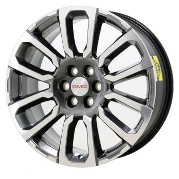 GMC Acadia Wheel Rim Machined Grey 14003 Stock Factory OEM Replacement