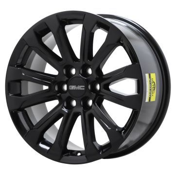 GMC Canyon Wheel Rim Gloss Black 14023 Stock Factory OEM Replacement