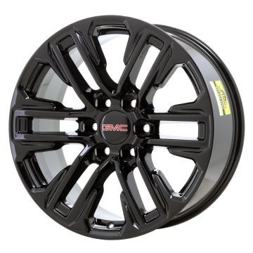 GMC Yukon Wheel Rim Gloss Black 14024 Stock Factory OEM Replacement