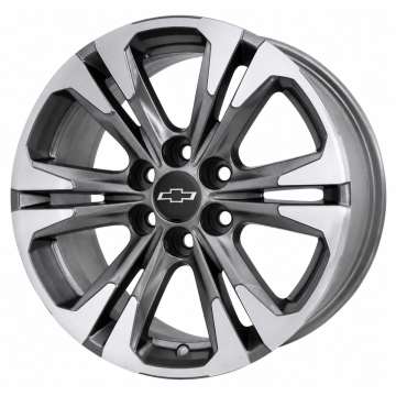 Chevrolet Colorado Wheel Rim Machined Grey 14027 Stock Factory OEM Replacement