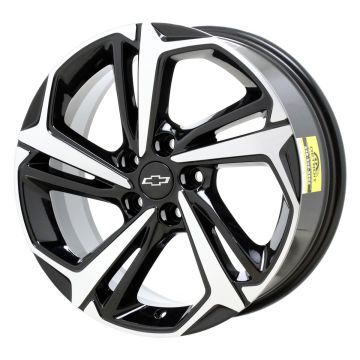 Chevrolet Trailblazer Wheel Rim Machined Black 14040 Stock Factory OEM Replacement