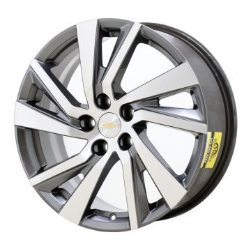 Chevrolet Equinox Wheel Rim Machined Grey 14062 Stock Factory OEM Replacement