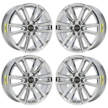 Chevrolet Traverse Wheel Rim PVD Bright Chrome 14066 Stock Factory OEM Replacement
