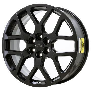 Chevrolet Blazer Wheel Rim Gloss Black 14084 Stock Factory OEM Replacement